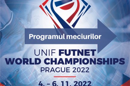 Programul meciurilor de la Campionatele Mondiale de Futnet Masculin 2022