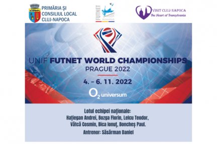 România participă la Campionatele Mondiale de Futnet Masculin de la Praga